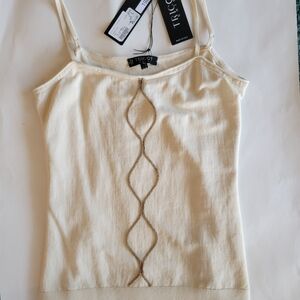 Cream Women's Top